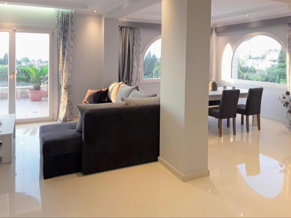 Sunshine Home 3 With Sea View Alepou Экстерьер фото