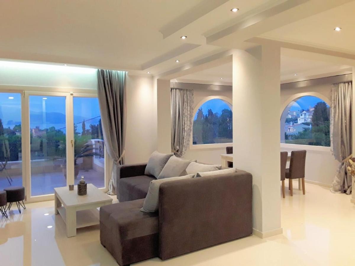Sunshine Home 3 With Sea View Alepou Экстерьер фото