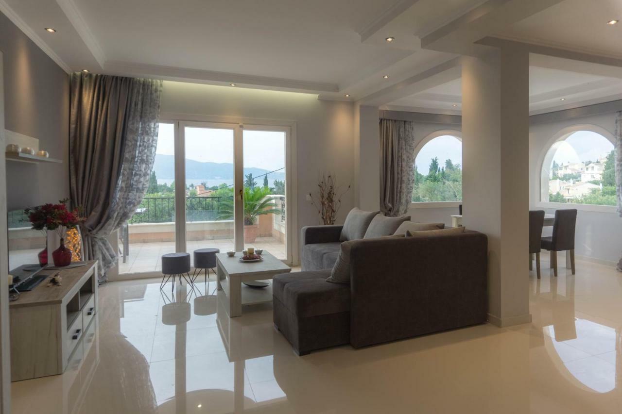 Sunshine Home 3 With Sea View Alepou Экстерьер фото